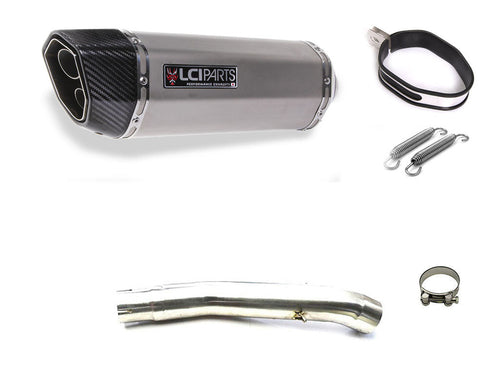 SUZUKI GSX-R1000 K5K6 2005-2006 LCIPARTS TWINEND STAINLESS steel  SLIP-ON MUFFLER