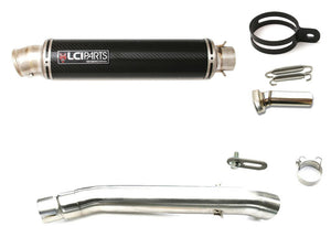 SUZUKI GSX1400 2005-2010 LCIROUND TITANIUMDry carbon SLIP-ON MUFFLER