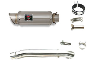 SUZUKI GSX400　IMPULS GK79A 1994-2003 LCISHORT STAINLESS steel SLIP-ON MUFFLER