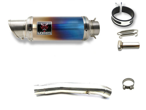 SUZUKI GSX-R1000 K5K6 2005-2006 LCISHORT TITANIUM SLIP-ON MUFFLER