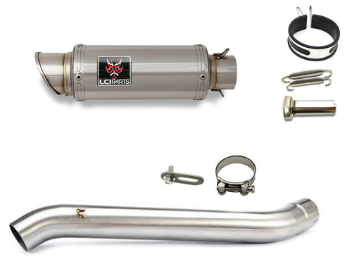 SUZUKI GSX-R1000 K7K8 2007-2008 4in1 LCISHORT STAINLESS steel SLIP-ON MUFFLER