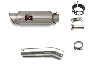 SUZUKI GSX-R600 GSX-R750 2011-2023 LCISHORT STAINLESS steel SLIP-ON MUFFLER