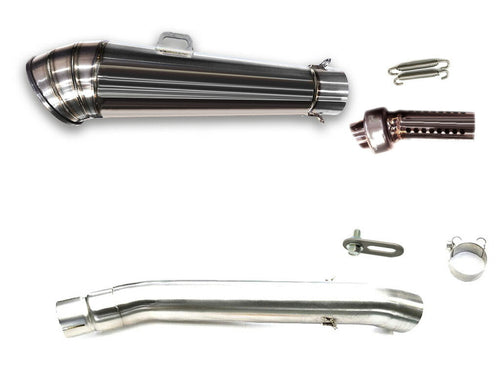 SUZUKI Bandit400 (GK7AA) LCIPARTS GP STAINLESS steel SLIP-ON MUFFLER