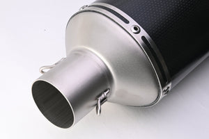 Universal Full Carbon silencer 51mm (ldex-us005) - DANMOTO EXHAUSTS