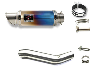 YAMAHA YZF-R1 1997-2001 LCISHORT TITANIUM SLIP-ON MUFFLER