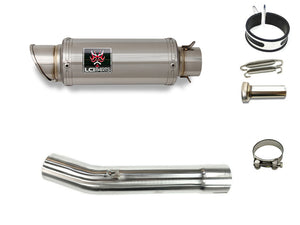 YAMAHA YZF-R6 2003-2005 LCISHORT STAINLESS steel SLIP-ON MUFFLER