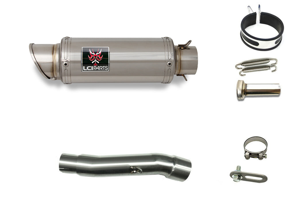 YAMAHA Serrow250 2018-2021 LCISHORT STAINLESS steel SLIP-ON MUFFLER