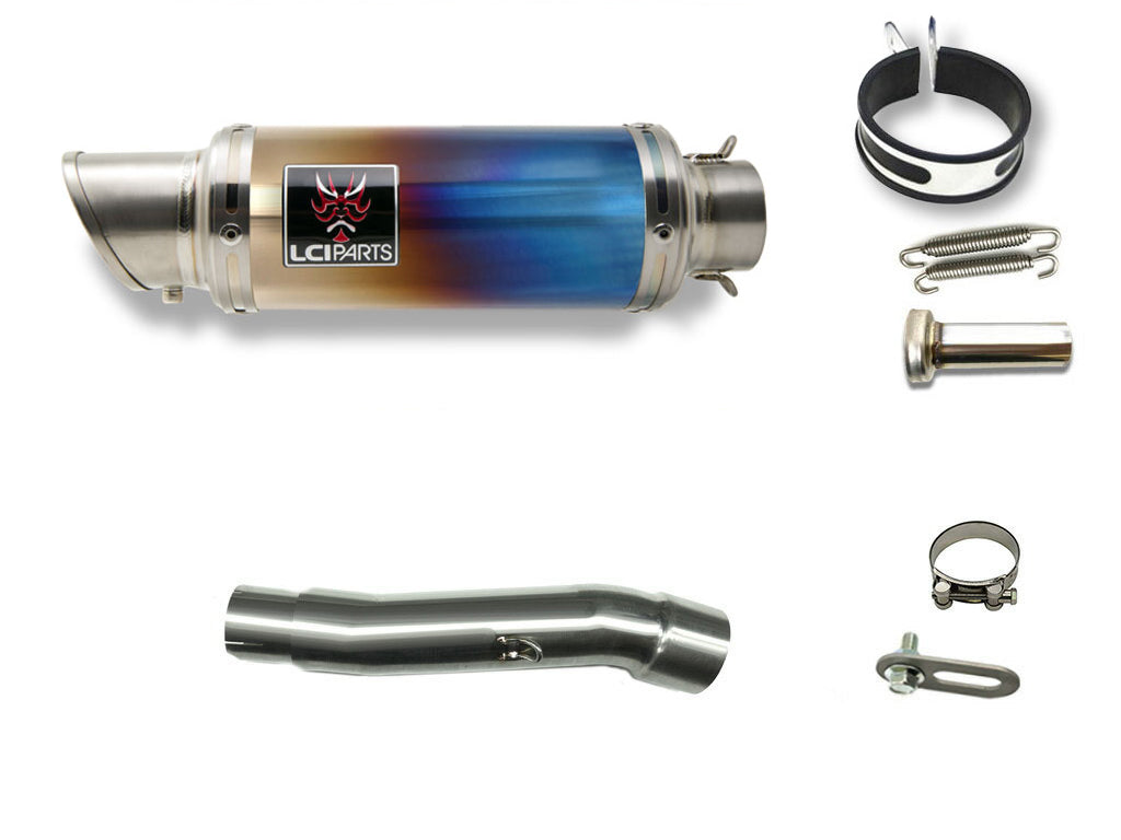 YAMAHA Serrow250 2018-2021 LCISHORT TITANIUM SLIP-ON MUFFLER